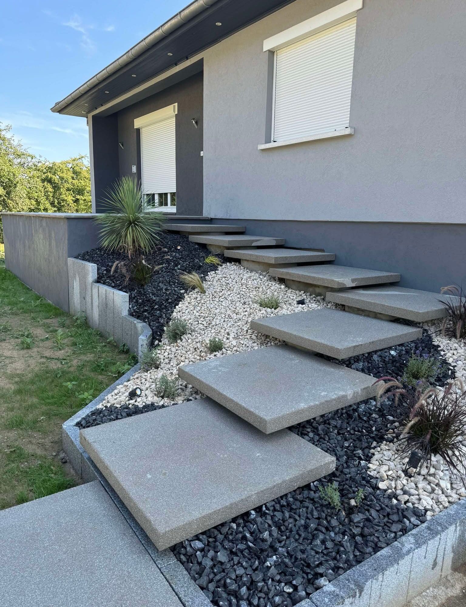 AMENAGEMENT EXTERIEUR_21 1536X2000 | V13TP Aménagement extérieur, murs de soutènement et terrasses béton près de Mulhouse et Altkirch Pfastatt